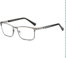 2407 Metal Hombres Azul Anti Reflectante Gafas Venta al por mayor Gafas Marcos Fabricantes