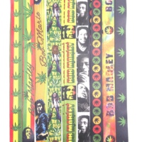 Correas para Celular Marley Rasta Ecológicas y Coloridas de Poliéster con Colgantes, Gancho Metálico, Cordón para el Cuello, Llavero, Collar, Porta Tarjetas