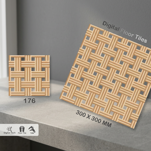 Carreaux de sol en céramique numérique émaillée moderne de style marocain 300x300mm pour intérieur - Product Image 6