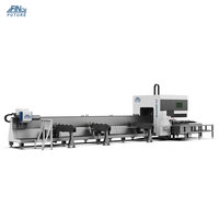 Machines de découpe laser à fibre pour tubes métalliques de petite taille FIN Industrial 6012 1500w 2000w 3000w 3 kilowatts avec source laser maximale de 3 kW