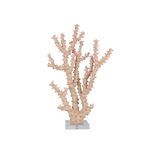 Resin Faux Chi Nhánh San Hô Điêu Khắc Với Acrylic Cơ Sở San Hô Trang Trí Red Tabletop San Hô Trang Trí Cho Nhà Và Văn Phòng Hiển Thị - Product Image 3