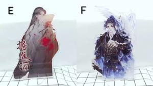 OEM ODM Anime <span class=keywords><strong>Qiang</strong></span> <span class=keywords><strong>Jin</strong></span> <span class=keywords><strong>Jiu</strong></span> Standee Ballad of Sword and Wine Aniem Standee - Product Image 4