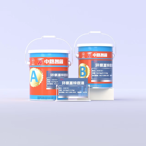 Imprimación Epoxi Rica en Zinc Zhonglu Zhigu de Excelente Calidad, Modelo ZY-FXP, Cubeta de 20 kg, Selladores a Base de Resina, Productos Químicos para Protección Contra la Oxidación - Product Image 2