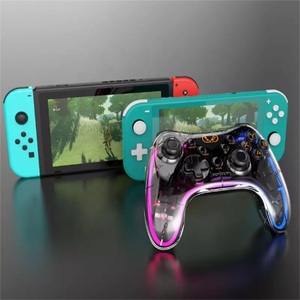 8039 Rgb Cahaya Joystick Nirkabel untuk Ps4 Gamepad Getaran Joystick <span class=keywords><strong>Controller</strong></span> untuk Beralih Konsol Gamepad untuk <span class=keywords><strong>Pc</strong></span> Ponsel - Product Image 3