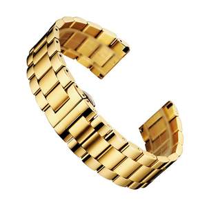 <span class=keywords><strong>สาย</strong></span>นาฬิกาข้อมือสเตนเลสหัวเข็มขัดผีเสื้อถอดได้ - Product Image 2