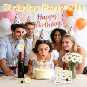 Tapones de Vino con Diseño de Margarita Dorada <span class=keywords><strong>para</strong></span> Recuerdos de Boda, Decoración <span class=keywords><strong>para</strong></span> Fiestas de Despedida de Soltera, Regalos <span class=keywords><strong>para</strong></span> Invitados, Recuerdos Decorativos, Obsequios <span class=keywords><strong>para</strong></span> Invitados - Product Image 5