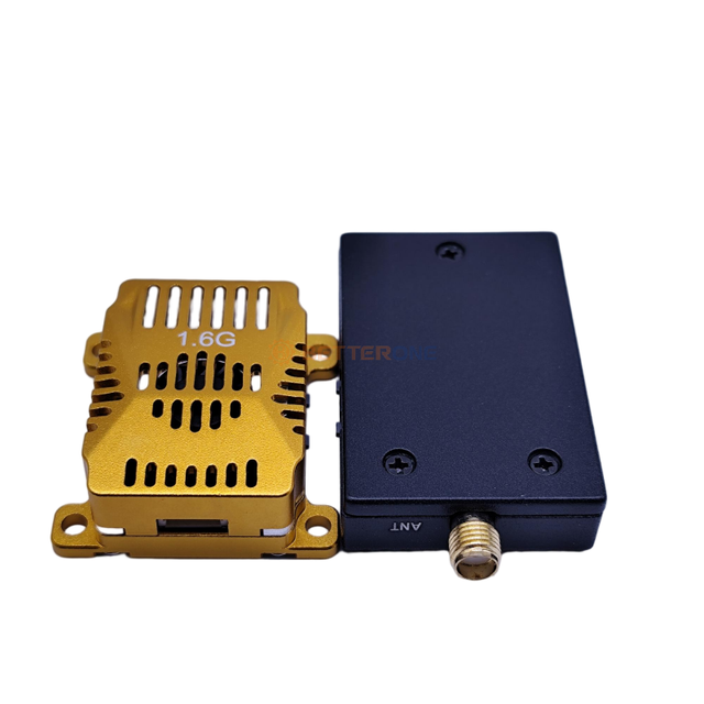 1.6GHz 3W Long Range Automation FPV VTX VRX Kit 16 Channels 3000mW UAV Video Transmitter Receiver Anti-Interference HD