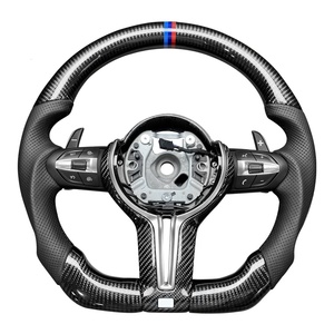 Volant personnalisé en fibre de carbone pour <span class=keywords><strong>BMW</strong></span> F07 F15 F16 F18 F32 M4 F70 F80 F82 X3 X5 E90 E92 - Product Image 1