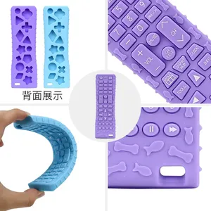 BPA free mềm Silicone bé Teether TV điều khiển từ xa hình dạng thiết kế mọc răng đồ chơi - Product Image 4