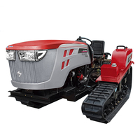 Tracteur amphibie sur chenilles pour rizières 120 CV JCZ-1202, tracteur à chenilles anti-accaplançage pour rizières et terres sèches