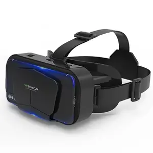نظارات الواقع الافتراضي ثلاثية الأبعاد الجديدة, مثبتة على الرأس ، نظارات الواقع الافتراضي ثلاثية الأبعاد للهاتف المحمول ، خوذة ألعاب الفيلم ، نظارات رقمية ذكية