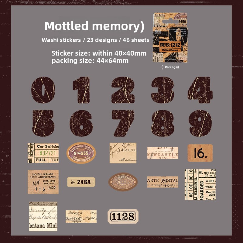B Mottled Memory