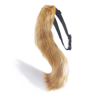 Yihaoyi Vente chaude Mode Cosplay Queue de renard Ceinture ajustable Accessoire de fête d'Halloween Fabriqué en fausse fourrure de haute qualité