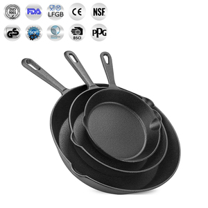 Pentole in <span class=keywords><strong>ghisa</strong></span> padella rotonda padella antiaderente per cucina <span class=keywords><strong>di</strong></span> casa all'aperto - Product Image 2