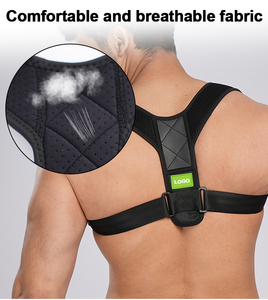 Corrector <span class=keywords><strong>de</strong></span> Postura Deportivo Ergonómico, Ventilado, Transpirable, Duradero, Compresivo, Estabilizador, Alineador Corporal, Flexible - Product Image 5