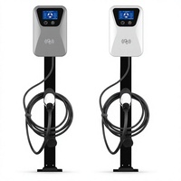 TIMEYES ST-E314 OEM Factory New 11kW/22kW Station de recharge pour véhicules électriques Type 2 16A/32A 3 phases Wallbox Certifiée TUV UKCA CE
