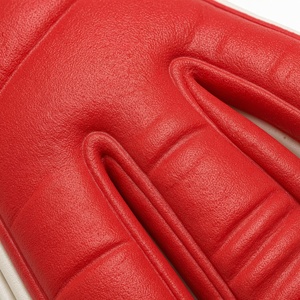 Gants de gardien de but de football personnalisables, paume en cuir, sangle de poignet réglable, protection complète des doigts, unisexe - Product Image 2