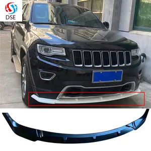 Car Auto Tunning Parts Front Bumper Lip Splitter Accessories Carbon for Jeep Grand Cherokee SRT8