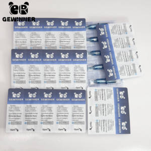 Иглы для татуировок Gewinner высокого качества, новинка 2025 года, RM, 20 шт./упак., картриджи для перманентного макияжа, одноразовые, стерильные, экономичные - Product Image 3