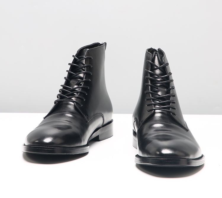 zapatos de vestir de moda para jóvenes hombres elegante y