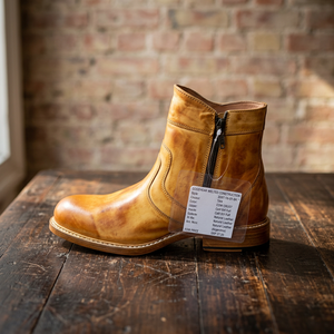 Bottes décontractées pour hommes les plus vendues, en cuir véritable de haute qualité, prix économique, imperméables, légères, avec fermeture éclair, rehaussantes - Product Image 3