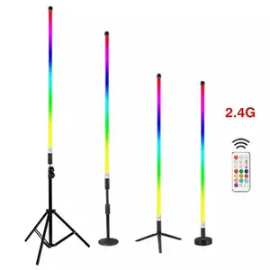 Groothandel 360 Graden Rgb Waterdichte Draadloze Batterij Dmx Led Pixel Buis Aangedreven