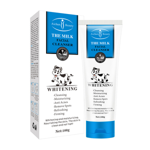 Aichun <span class=keywords><strong>de</strong></span> belleza <span class=keywords><strong>de</strong></span> 100g mejor blanqueamiento hidratante lavado <span class=keywords><strong>de</strong></span> <span class=keywords><strong>cara</strong></span> crema <span class=keywords><strong>de</strong></span> leche Facial limpiador <span class=keywords><strong>de</strong></span> espuma - Product Image 1
