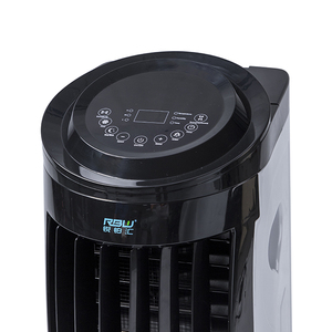 เครื่องทำความเย็นแบบยืนไม่มีเสียงควบคุมด้วยรีโมตควบคุมน้ำ AC ลมเย็นแบบระเหยสำหรับใช้ในบ้านโรงแรม - Product Image 5