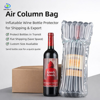 Sac gonflable à colonnes d'air personnalisé OEM Air-Dfly écologique pour l'expédition de bouteilles de vin, emballage protecteur antichoc