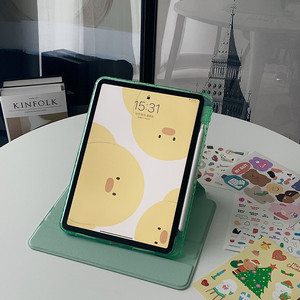 สำหรับ <span class=keywords><strong>iPad</strong></span> Pro 4th Generation คริสตัลด้านหลัง360หมุนได้พร้อม Clear Hybrid Back Cover - Product Image 5