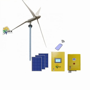 3kw 4kw trifásico AC PMA HLD generador de viento 4m cuchillas 24V-500V USO COMERCIAL batería de iones de litio encendido/apagado red híbrida 50Hz - Product Image 1