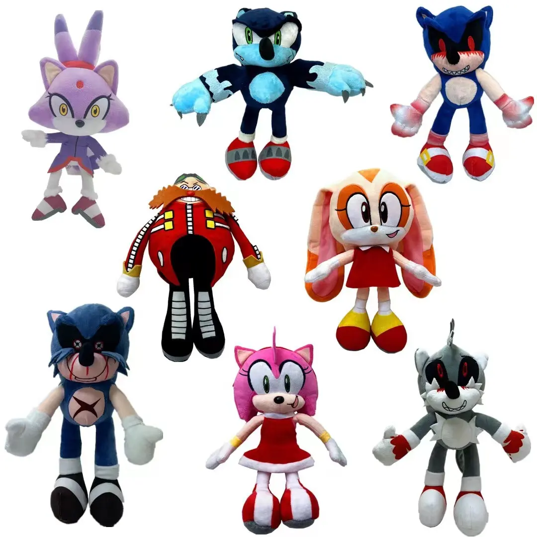 Wholesale Sonic Series Plush Toys Cartoon Toys 6 Styles