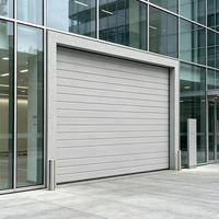 Volet roulant électrique en aluminium de style moderne de haute qualité, anti-effraction, pour entrée d'appartement ou d'hôtel