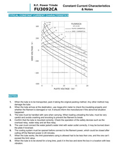 Tube d'oscillation à triode électronique RF FU3092CA d'origine chinoise BEIJING, tube de puissance pour machine haute fréquence - Product Image 2