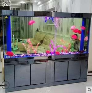 Aangepaste Grote Transparante Kubus Acryl <span class=keywords><strong>Aquarium</strong></span> <span class=keywords><strong>Aquarium</strong></span> Glas Bullet Voor <span class=keywords><strong>Fish</strong></span> Tank <span class=keywords><strong>Aquarium</strong></span> Met Onderkast - Product Image 4