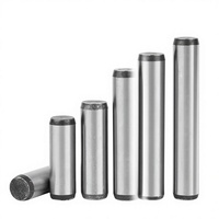 JQS 45 #   Goupille de positionnement cylindrique en acier GB119, trempée, haute résistance, tête ronde solide M3-M30, provenant de Chine continentale