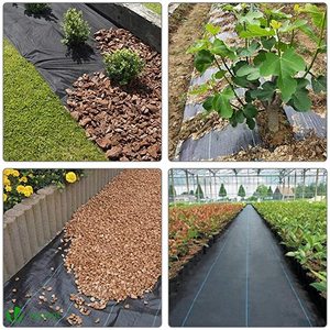 nera agricoli tessuto pp <span class=keywords><strong>stuoia</strong></span> erbaccia controllo tessuto pp coprire barriera di terra erba <span class=keywords><strong>giardino</strong></span> <span class=keywords><strong>stuoia</strong></span> erosione <span class=keywords><strong>stuoia</strong></span> di controllo - Product Image 5