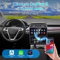 Radio Multimedia NaviHua de 12 Pulgadas con GPS, Navegación, Unidad Principal de Audio, Panel de Control de Aire Acondicionado para Ford Edge 2009-2014