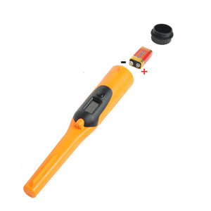Handheld Metal Detector 12 Inches Multi Frequency Waterproof Outdoor Treasure Hunting Orange <b>ABS</b> Plastic - Product Image 2