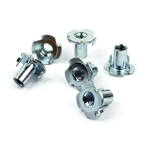 Kẽm mạ carbon thép t-nut 4 pronged TEE mù Nut Metric chứng nhận cap <span class=keywords><strong>Eye</strong></span> t nặng Hex Vòng khớp nối các loại hạt cho gỗ - Product Image 4