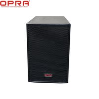 Haut-parleur PA passif étanche de 12 pouces, audio haute résolution, durable, écologique, OPRA T-112, 300W, 600W de crête, 2 voies, pleine gamme