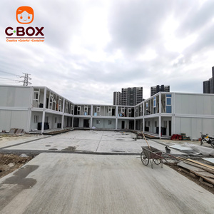 Edificios de Oficinas Prefabricados de Acero de 2 Pisos Ligeros Cbox, Hotel Modular, Campamento para Trabajadores, Proyecto de Departamentos, Casa Contenedor Desmontable - Product Image 4