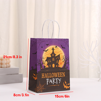 Sacs cadeaux en papier kraft avec poignées torsadées pour bonbons et friandises d'Halloween, de Pâques, ou de fête pour enfants – Vente en gros à prix réduit