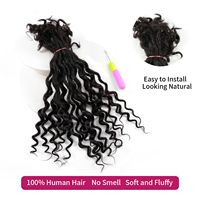 Extensions de dreadlocks en cheveux humains ANNA Deep Goddess, 100 % faites à la main, pour le marché africain