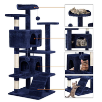 Offre Spéciale sur eBay : Arbre à Chat 130 cm, Meuble Confortable et Tour d'Activités pour Chats, Prix Usine