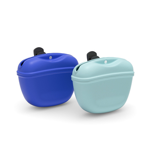 Nouvelle pochette portable en silicone sans BPA pour friandises pour chien, petit sac de dressage pour animaux de compagnie avec fermeture magnétique et clip ceinture - Product Image 6