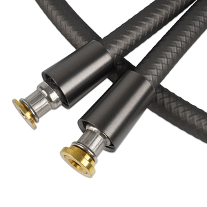 High Pressure Resistant Gunmetal Anti-Slip <strong>Silicone</strong> Shower Hose with <strong>Flexible</strong> Anti Kink Body for Home Showers - Product Image 5