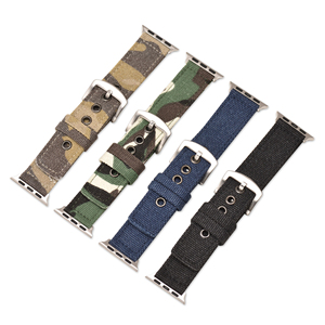 Bracelet de montre en nylon de haute qualité 38 mm 42 mm pour <span class=keywords><strong>Apple</strong></span> <span class=keywords><strong>Watch</strong></span> Series 5/4/3/2/1 - Product Image 2