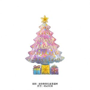 Wholesale <b>Balloon</b> Mine Size Cartoon Santa Clause Helium Ornaments Foil <b>Balloons</b> Christmas <b>Decoration</b> Supplies - Product Image 4