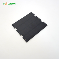 Panel Surya Monokristalin Bentuk Kustom Grosir PERC PET Non-standar Efisiensi 22,7% untuk Lampu Surya